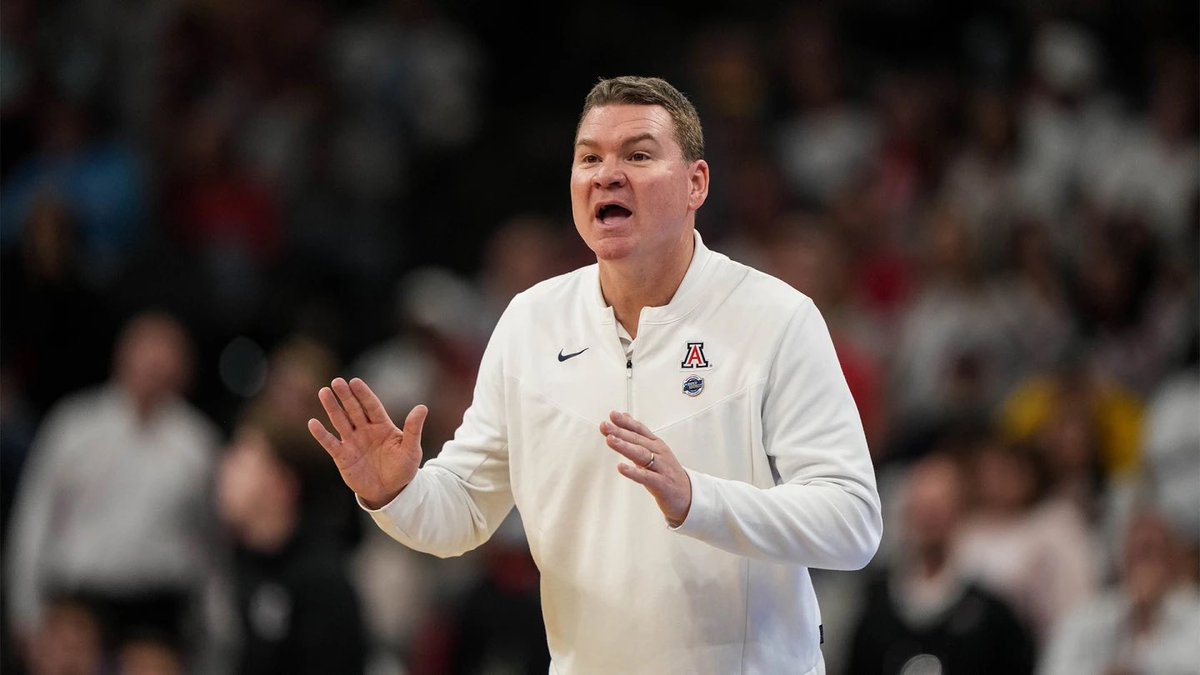 #TommyLloyd was among #ArizonaWildcats contingent who spent last few days at #Big12 league meetings in #Scottsdale.

Photo: @AP