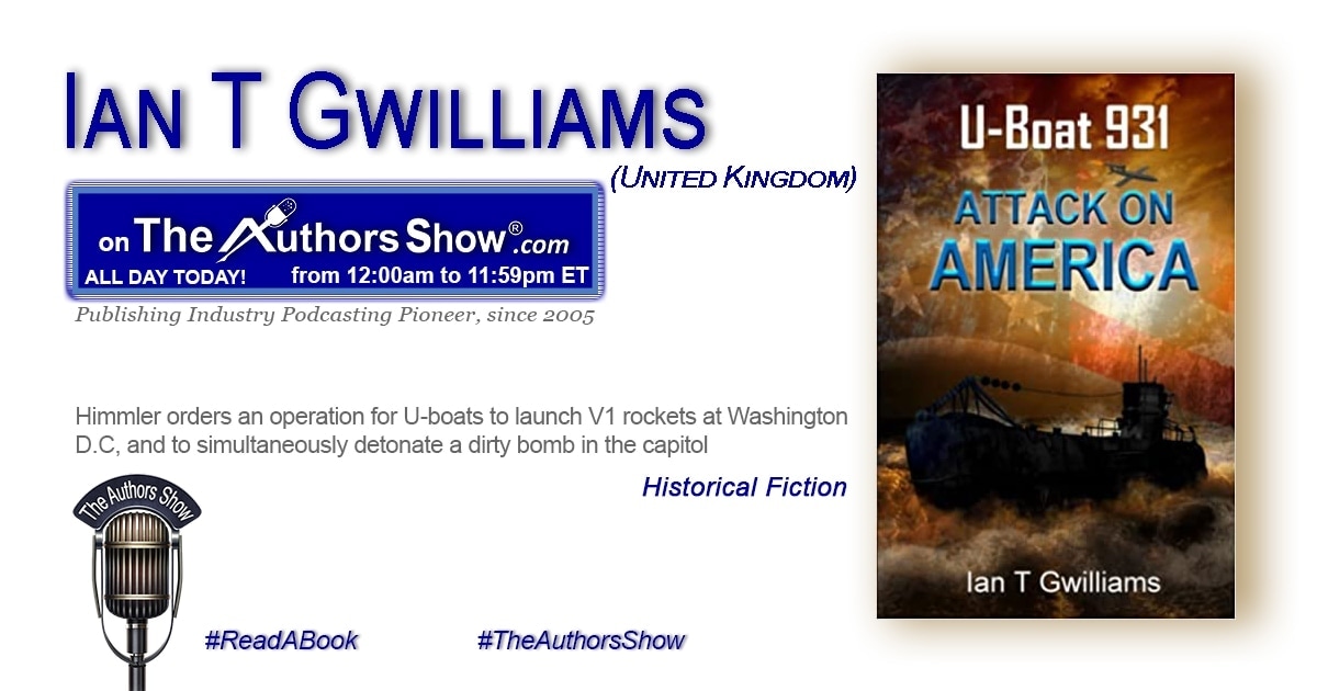 Awarded an honourable mention at this year's L.A Times book festival, U-boat 931 Attack on America, is a fact based, action and adventure story set in WW2.

Hear my interview today at #TheAuthorsShow #ReadABook

amazon.co.uk/dp/B0BVBTBHDK?…