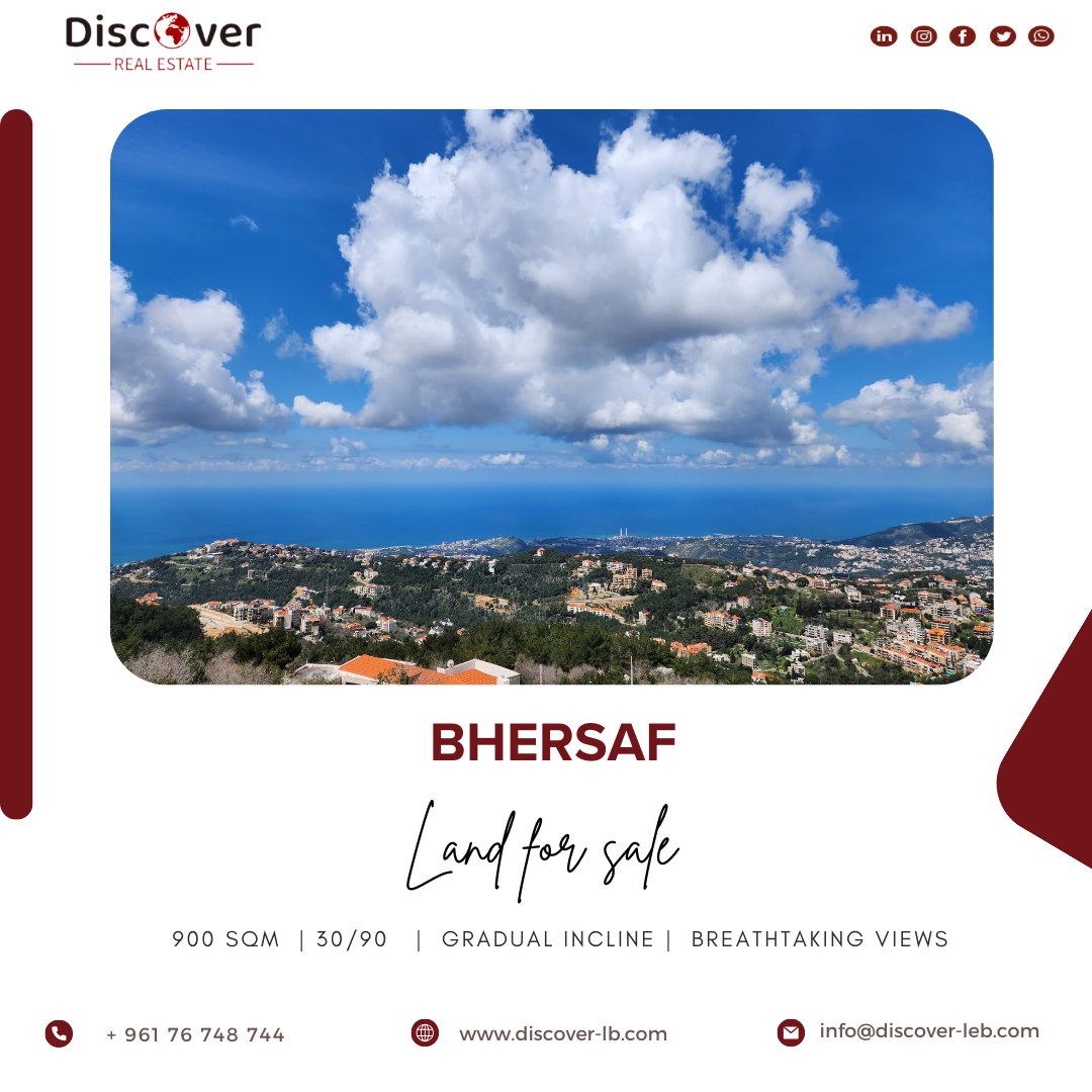 Discover_lb's tweet image. Land for sale in Bhersaf 

REf#5968

+961 76 748 744
 info@discover-leb.com
 discover-lb.com

We Buy &amp;amp; Sell LAND

#bhersaf #naas #discoverrealestate #realestatelebanon #lebanonrealestate #Lebanon #metn #landforsale #property #properties #realestateinvesting #beirut