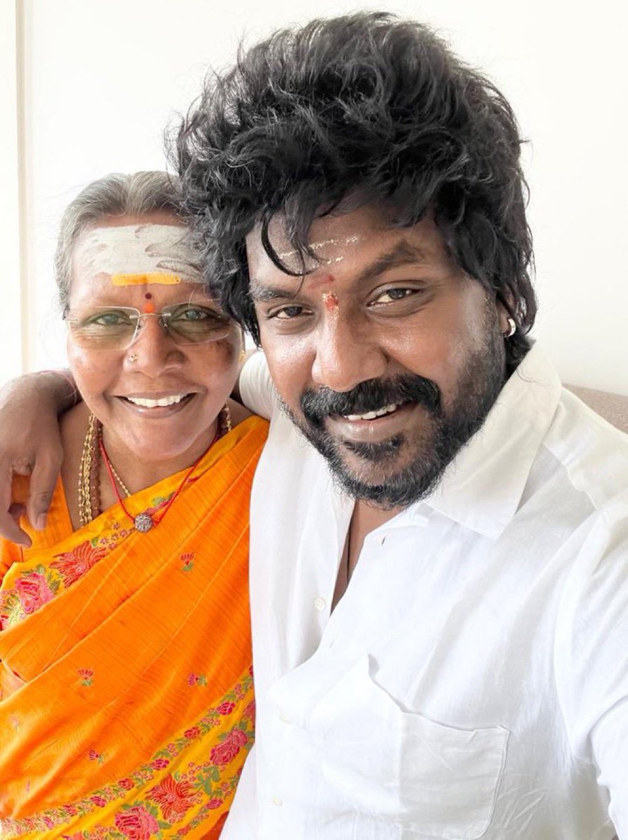 Birthday wishes to #raghavalawrence ‘s mother Kanmani . 
#hbdkanmanimurugaiyan