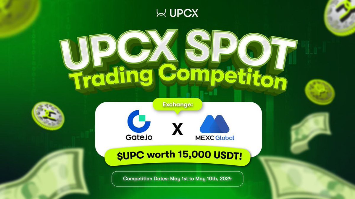Trading Competition is now available on @MEXC_Official , @gate_io  & @bitgetglobal 

Trade and Win USDT 15,000