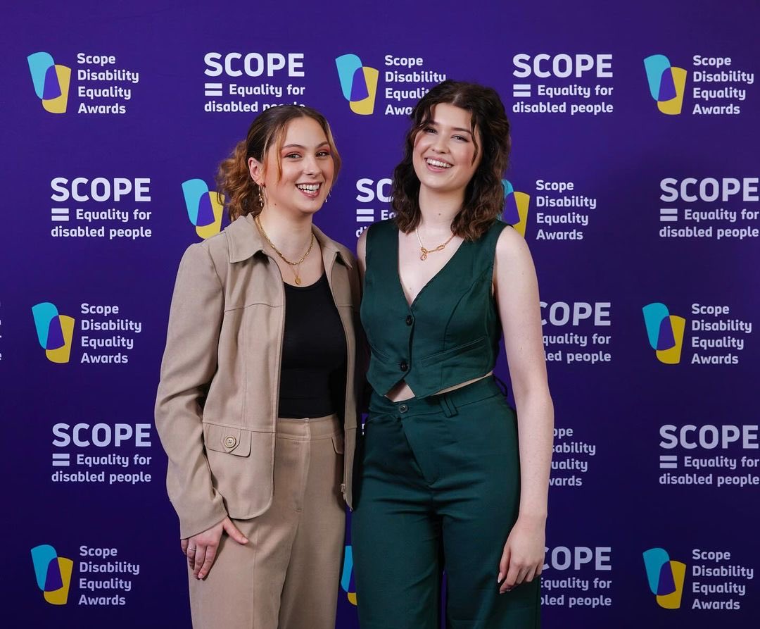 Our wonderful ⁦@CaitlinHamilton⁩ ⁦@scope⁩ Awards