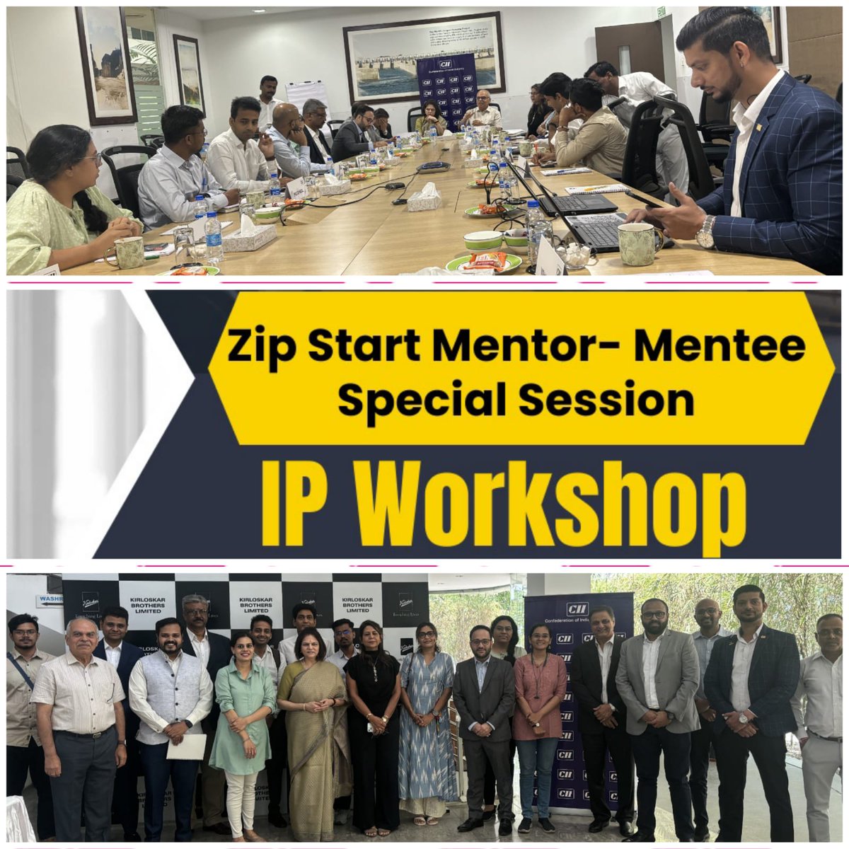 CII Pune Entrepreneurship and Startup Taskforce organized a valuable session on Intellectual Property as part of the Zip Start Mentor-Mentee Program on 30 April 2024. The session provided practical insights and strategies to safeguard entrepreneurs intellectual assets.