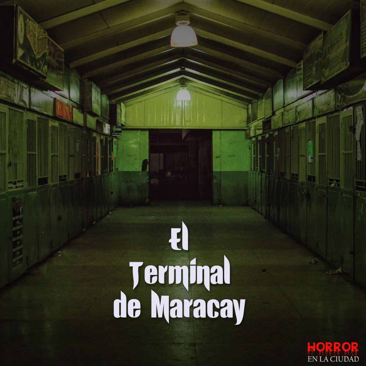 Lectores, solo faltan pocas noches para conocer las historias más extrañas y terroríficas de El Terminal de Maracay. Pendientes.