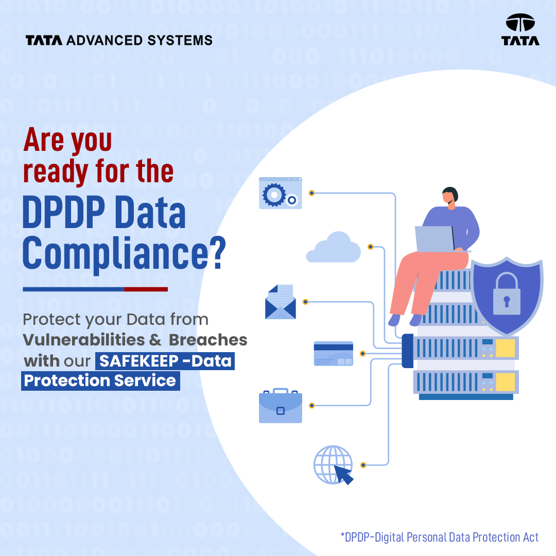 tataadvanced's tweet image. Our #cybersecuritysolutions safeguard your #criticaldata with a range of #comprehensiveservices.

Our SAFEKEEP #dataprotection solution aligns with DPDP Data Compliances (Digital Personal Data Protection Act) to effectively secure your sensitive data.

Solutions@TASL