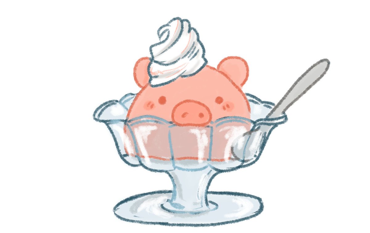 something sweet and cool to ward off the summer heat! what toppings do you think he needs?👀🍨