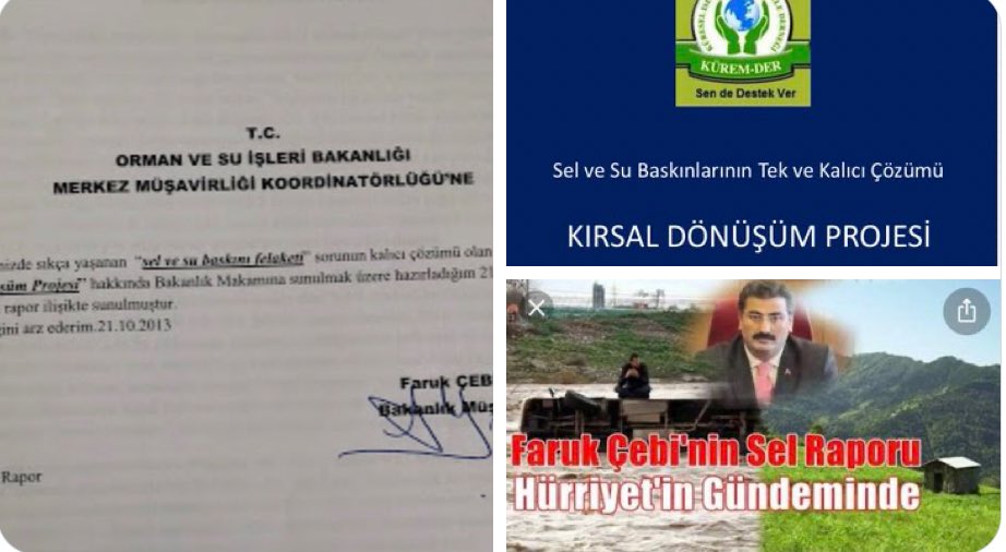 Ankara’da caddelerin dereye dönüşmesinin nedeni yağan yağmur değildir. Yağmur sularının özgürce akışını engelleyen çarpık şehircilik anlayışıdır. Son yılların değil,on yılların; Sadece #Ankara ‘nın değil, tüm ülkenin en büyük sorunudur. Kalıcı çözümü #KırsalDönüşümProjesi ‘dır