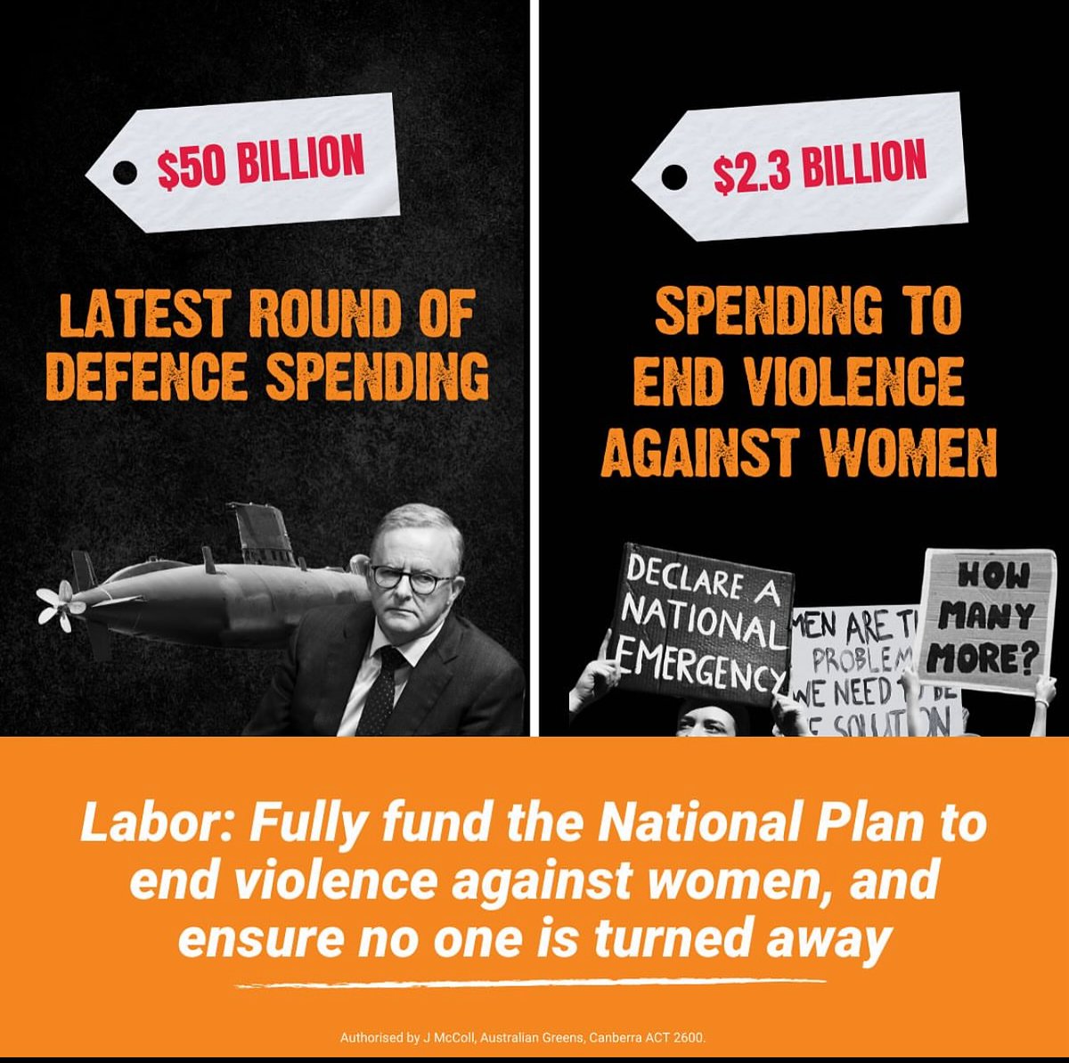 Violence against women is a national emergency. Fund it like it is.