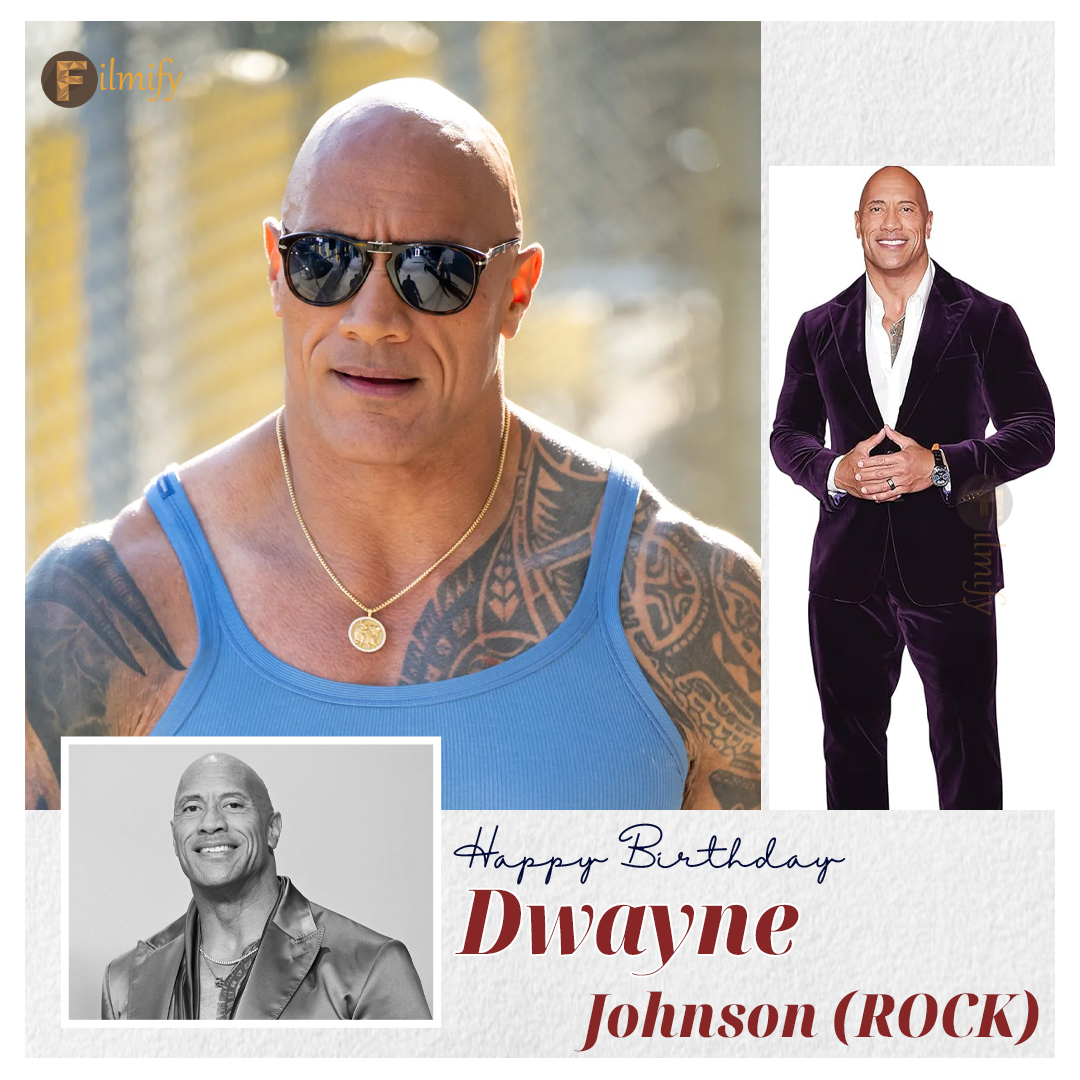 Happy Birthday Dwayne Johnson ⚡️🔥💪.

#dwaynejohnson #HBDDwayneJohnson #HappyBirthdayDwayneJohnson #therock
#WWE #WWERaw #americanactor #rockjohnson #FilmifyTelugu #Filmifyenglish