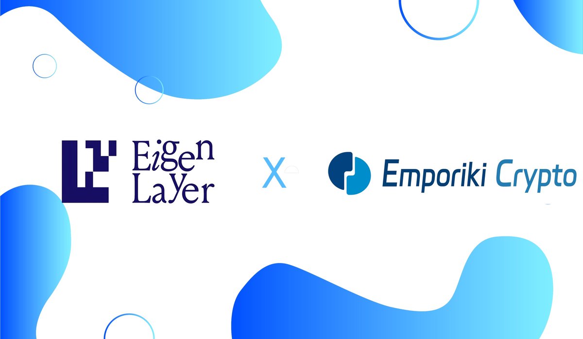 We are pleased to announce that we have reached a cooperation with @Eigenlayer. #Eigenlayer #EmporikiCrypto #cooperate