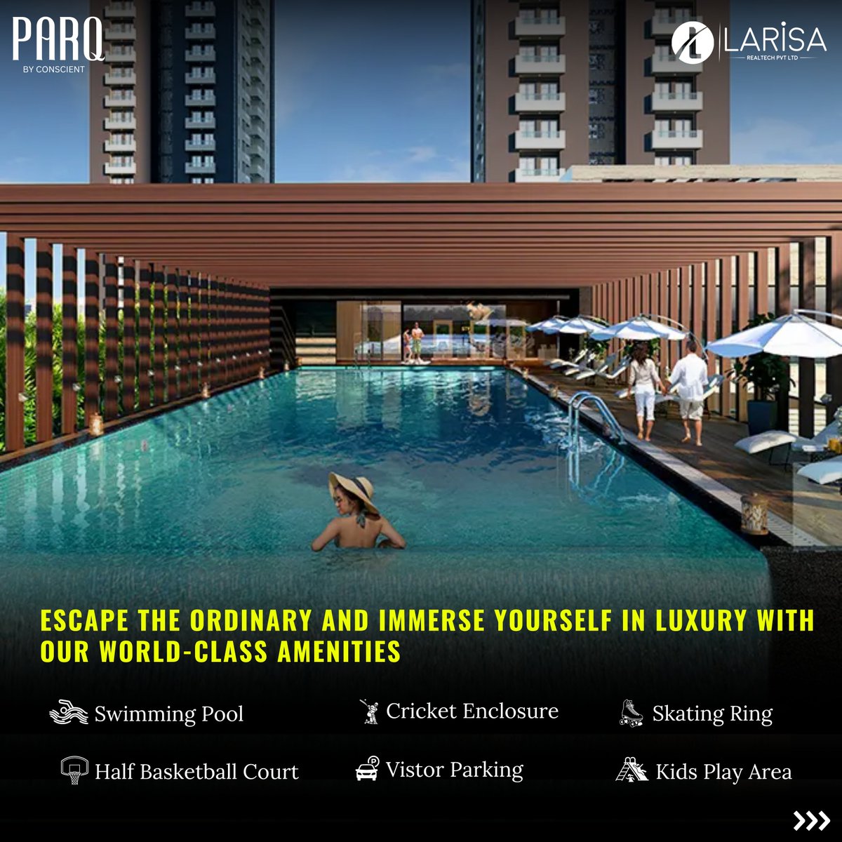 LarisaRealtech's tweet image. Elevate Your Lifestyle: Conscient Parq - Where Every Detail Exudes Luxury in Sector 80, Gurgaon
#ConscientParq #luxuryliving #Realestate #realestategurgaon #realestateinvesting #larisaRealtech #ArrestNarendraModi