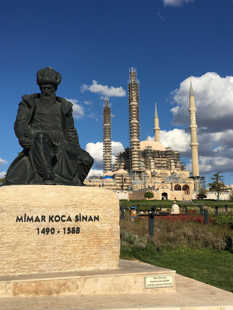 📍Mimar Koca Sinan ve Ustalık eseri Selimiye Camii (Edirne)