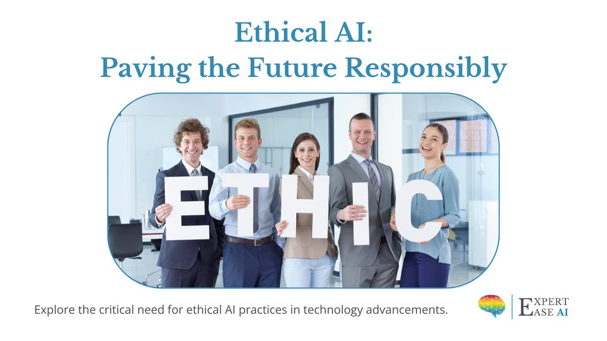 Ethical AI is crucial for a better future.

Prioritize:
🎭 Fairness;
🗳️ Accountability;
🔎 Transparency; and,
🔒 Privacy

Join ExpertEase AI in building responsible AI solutions.

Sign up today  →  ExpertEaseAI.com

#ResponsibleAI #AIForGood #TrustworthyAI #FairAI