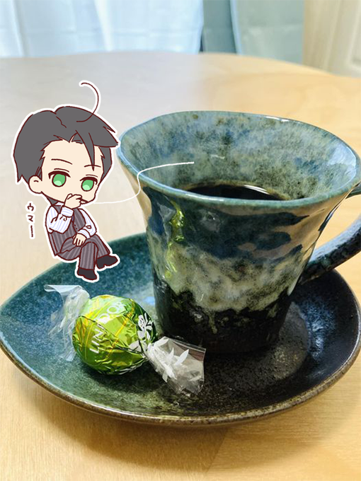 「コーヒー 食べ物」のTwitter画像/イラスト(新着)