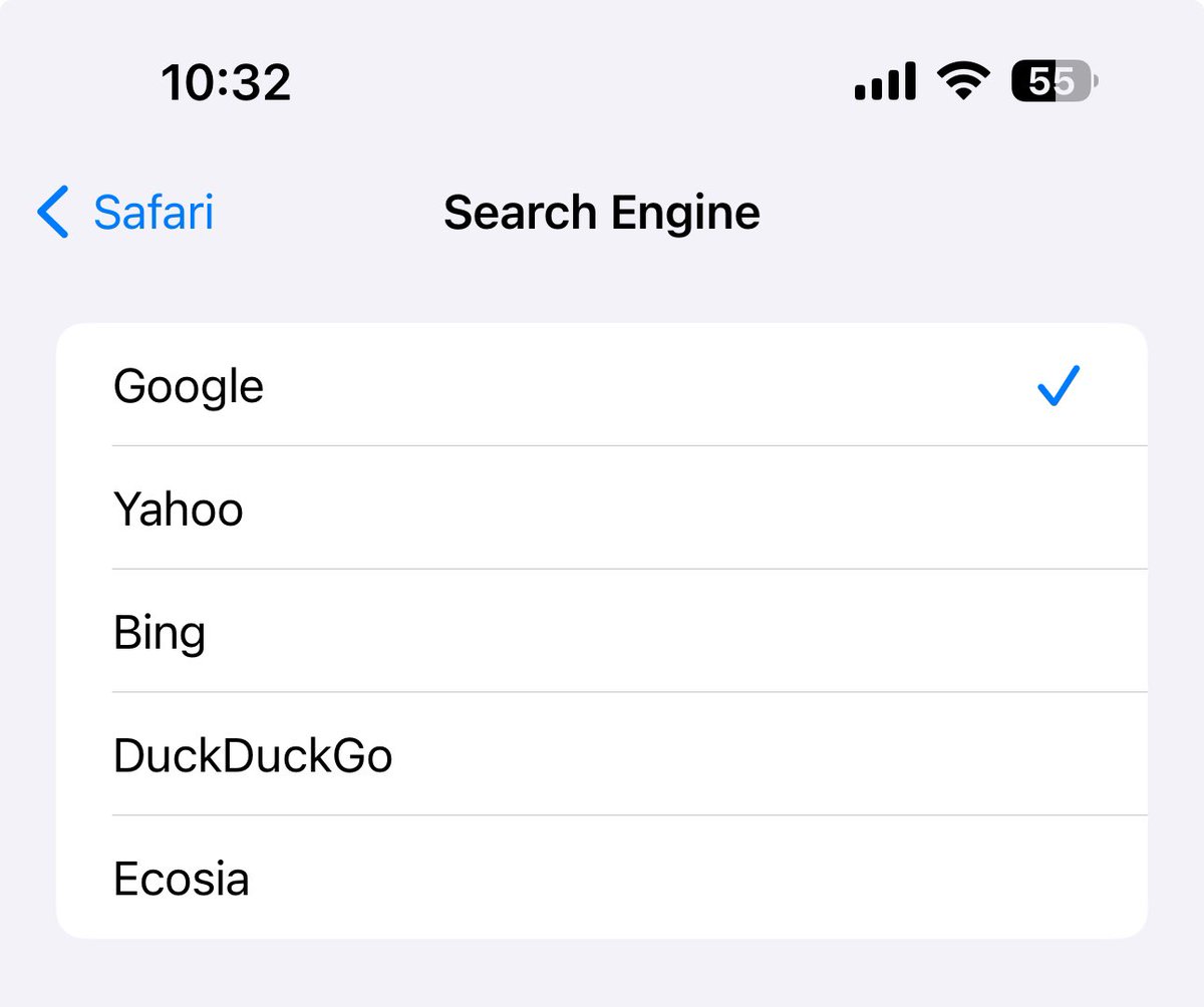 Google paid Apple $20 billion in 2022 to be Safari’s default search engine 😳

Source: @Bloomberg