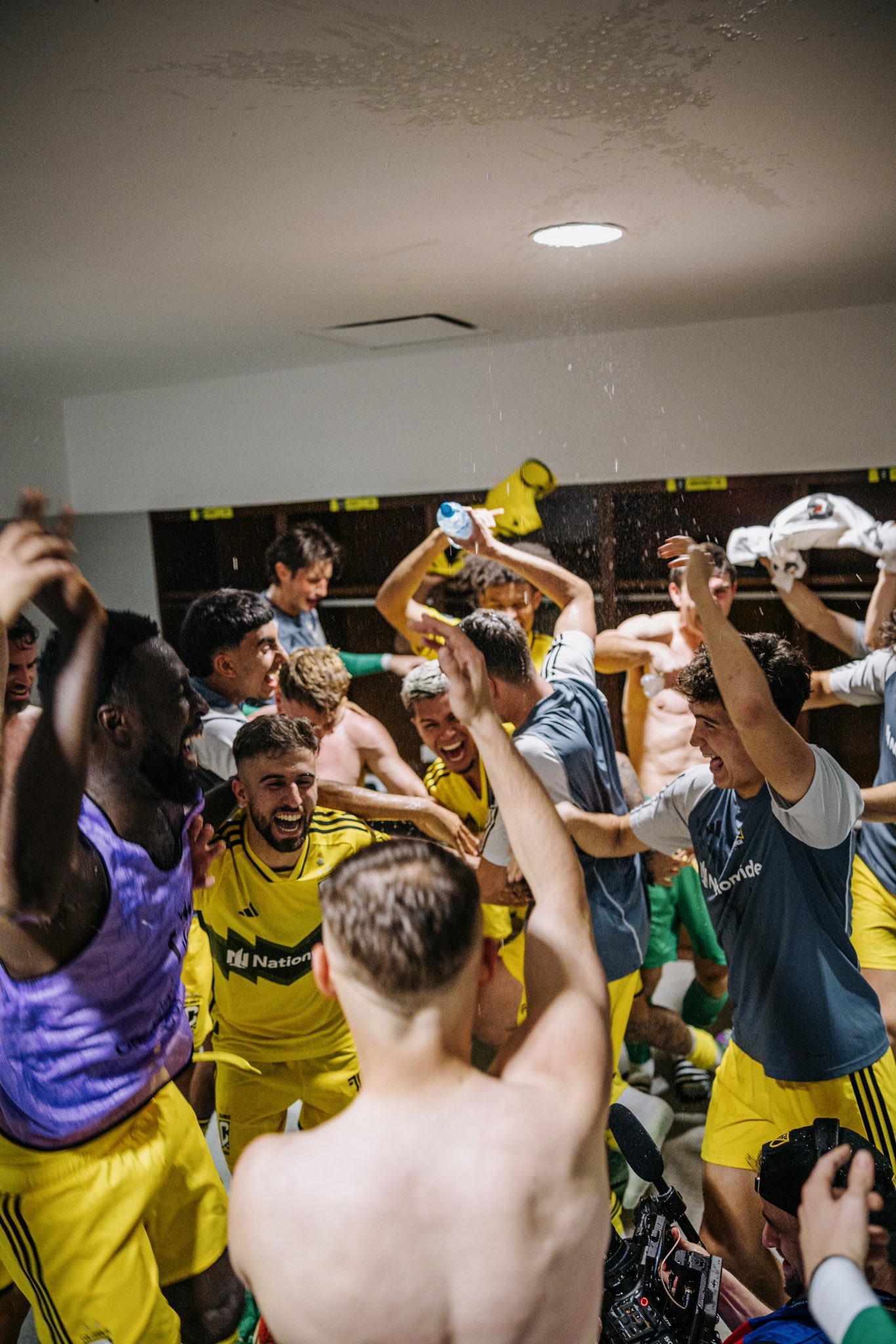 Image of the team celebrating.