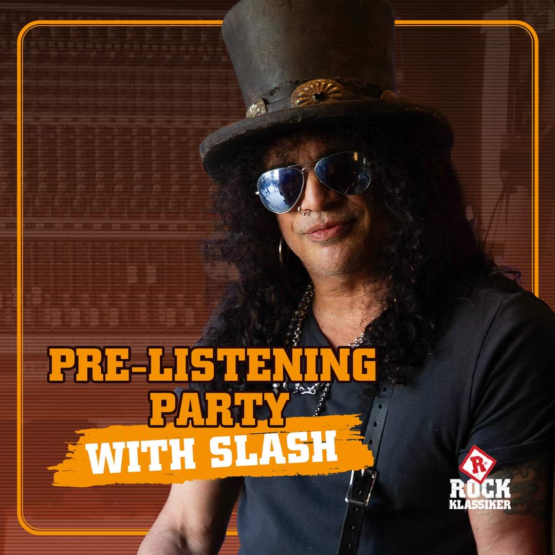 SVEZIA! Oggi #OrgyOfTheDamned esclusivo party di preascolto organizzato dalla radio locale Rockklassiker Con Slash! 🤘

@Slash
Repost @SlashFrance