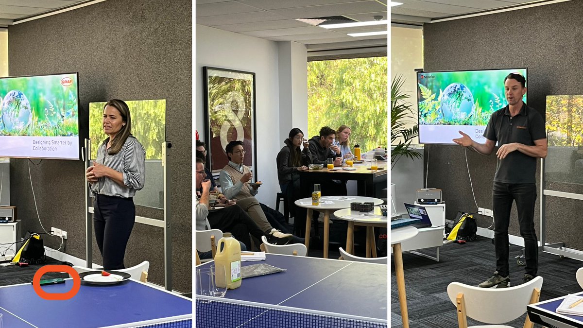 Today, we had Katherine, Head of Green Infrastructure at GRAF Australia, over for an insightful lunchtime presentation! As an Architect and #Stormwater #Drainage Expert, she shared invaluable insights into how GRAF's range of products can revolutionise #WaterManagement on-site 🌧️