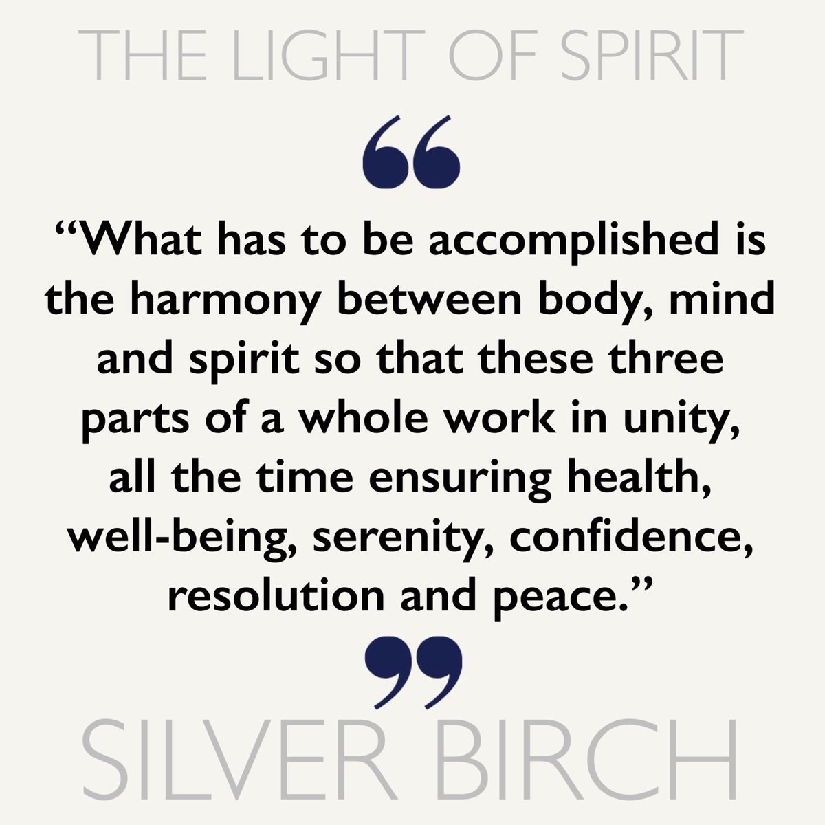 “I know only of one religion; it is service. We judge by action, by life, by motive.”
#TheGreatSpirit #TheNaturalLaws
#TheLightOfSpirit #SilverBirch
#Evolution #Inspiration #Motivation #Knowledge #Truth #Wisdom
#Spirit #Mind #Body #Health
#Quote #Quotes #QuoteOfTheDay