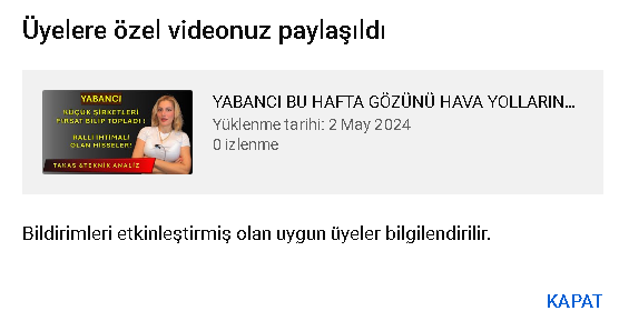 haftalık yabancı ne aldı videosu, üyelere açıldı izlenebilir - söz verdiğim gibi piyasa öncesi akşam ise herkesle paylaşıcam.. bol kazançlarımız olsun ! .#kcaer #utanç #ttrak Çıtır Audi A8 Özgür Özel Yusuf Güney #Survivor2024