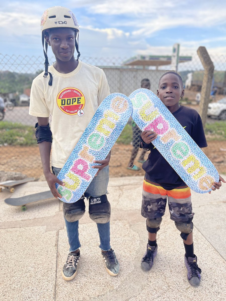 Uganda Skateboard Society tweet media
