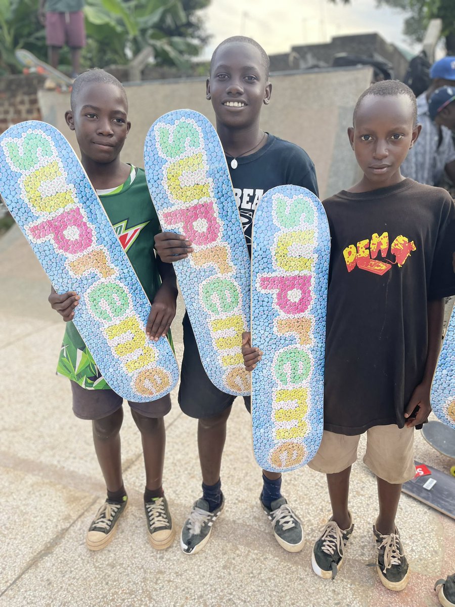 Uganda Skateboard Society tweet media