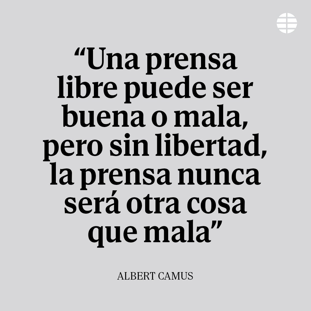Nuestra frase del día ✍️ Albert Camus