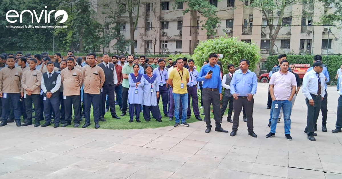 A #FireDrill was held at #VatikaBusinessPark with participation from #Clients, #BusinessOwners, and their #Employees. The #Drill served as a reminder of #Safety measures and guidelines.

#FireMockDrill #FireSafety #FirePrevention #Commercial #Offices #OfficeSpaces #Enviro #IFMS