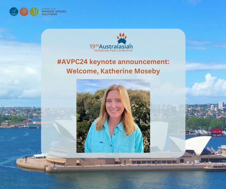 🌟 Exciting Update! 🌟 Meet Katherine Moseby, Conservation Biologist from UNSW, our keynote speaker at #AVPC24! Register now to hear Katherine and other experts discuss tackling vertebrate. Early bird registrations close on May 10th! Don’t miss out! loom.ly/JmqFPeg