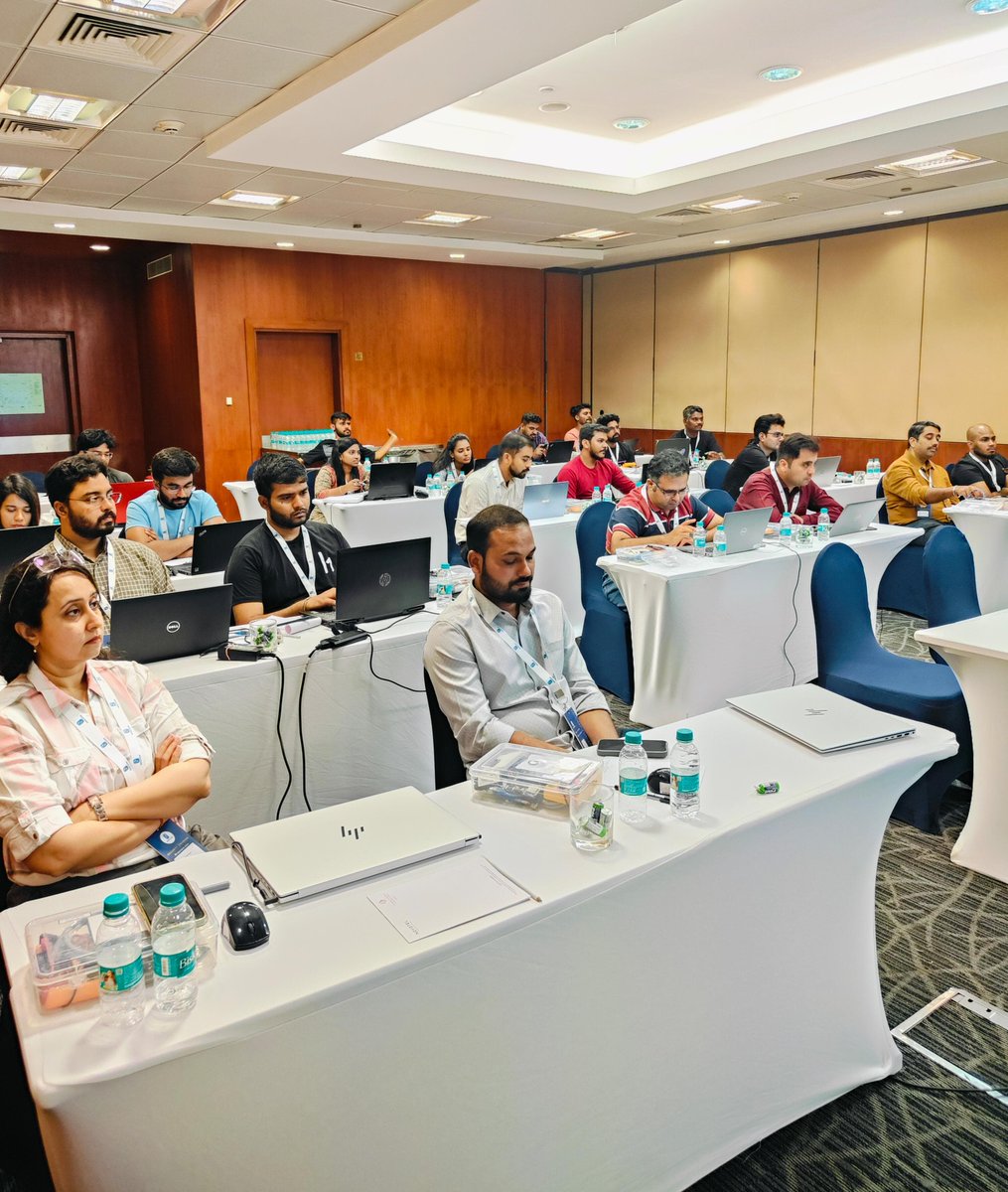 Welcome to the day 1 of #NullconHYD! 🥳🥳🥳

Check Schedule: nullcon.net/hyderabad-2024…

#cybersecurity #ethicalhacking #training