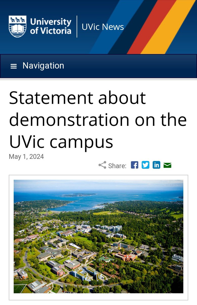 This is an important statement from @uvic. Now, words must be followed by swift action. I call on the @PresidentUVic to act now. All students and staff have a right to feel safe on campus. 1/2 uvic.ca/news/topics/20…
