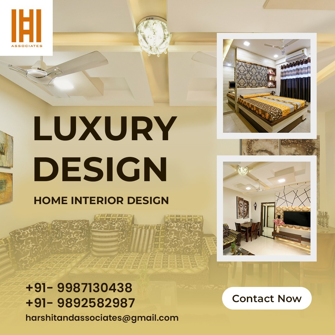 Luxury Redesigned: Modern Furniture Meets Inspired Interiors 

Looking to elevate your living space to new heights of luxury? Harshit and Associates is your one-stop shop for exquisite interior design services in Ranchi, Pune, and Mumbai!