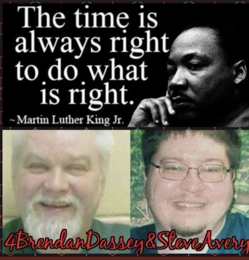 @GovEvers Justice and Freedom for the Innocent 
#FreeBrendanDassey 
#FreeSteveAvery 
#Wrongfulconvictions