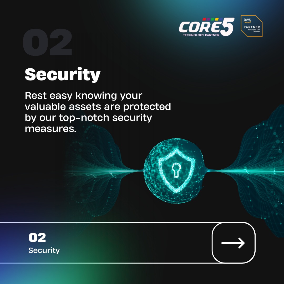 Core5systems's tweet image. Discover the future of business operations with Core5 Cloud Solutions!🚀 

Scalability, Security, Efficiency, and Innovation - explore endless possibilities and transform your business today!
#Core5Solutions  

 #cloud #data #aws #amazonwebservices #MachineLearning #core5
