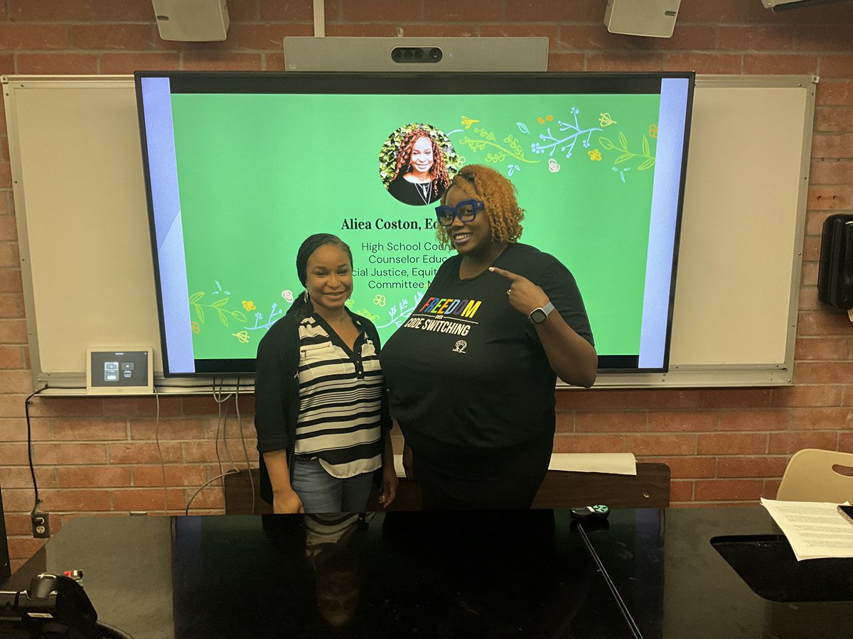 🫶🏾I taught on oppressive systems in education 🙌🏾 Dr. Coston guest presented on her work as a School Counselor at a RAMP @ASCAtweets site, upcoming panel for the @mycasc Social Justice Roundtable, & the article she wrote ahead of #CA4studentmentalhealthweek ⛑️ #scchat