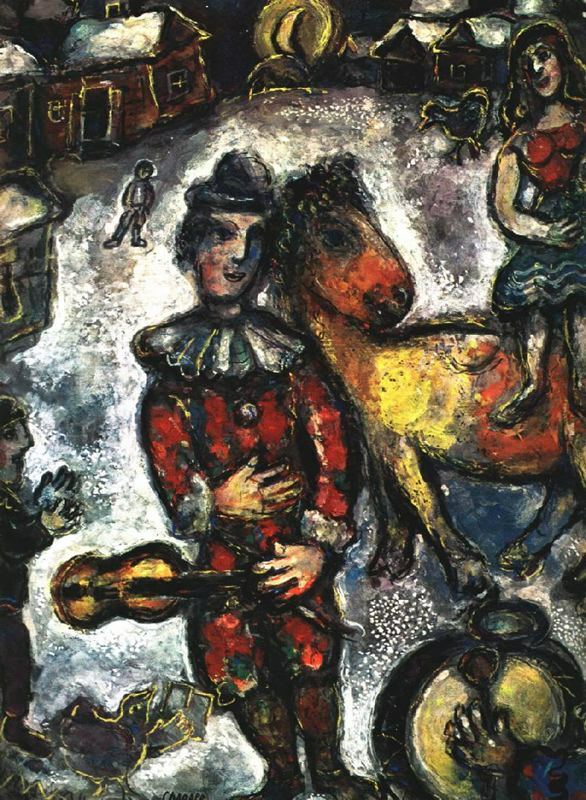 Circus in the Village wikiart.org/en/marc-chagal…