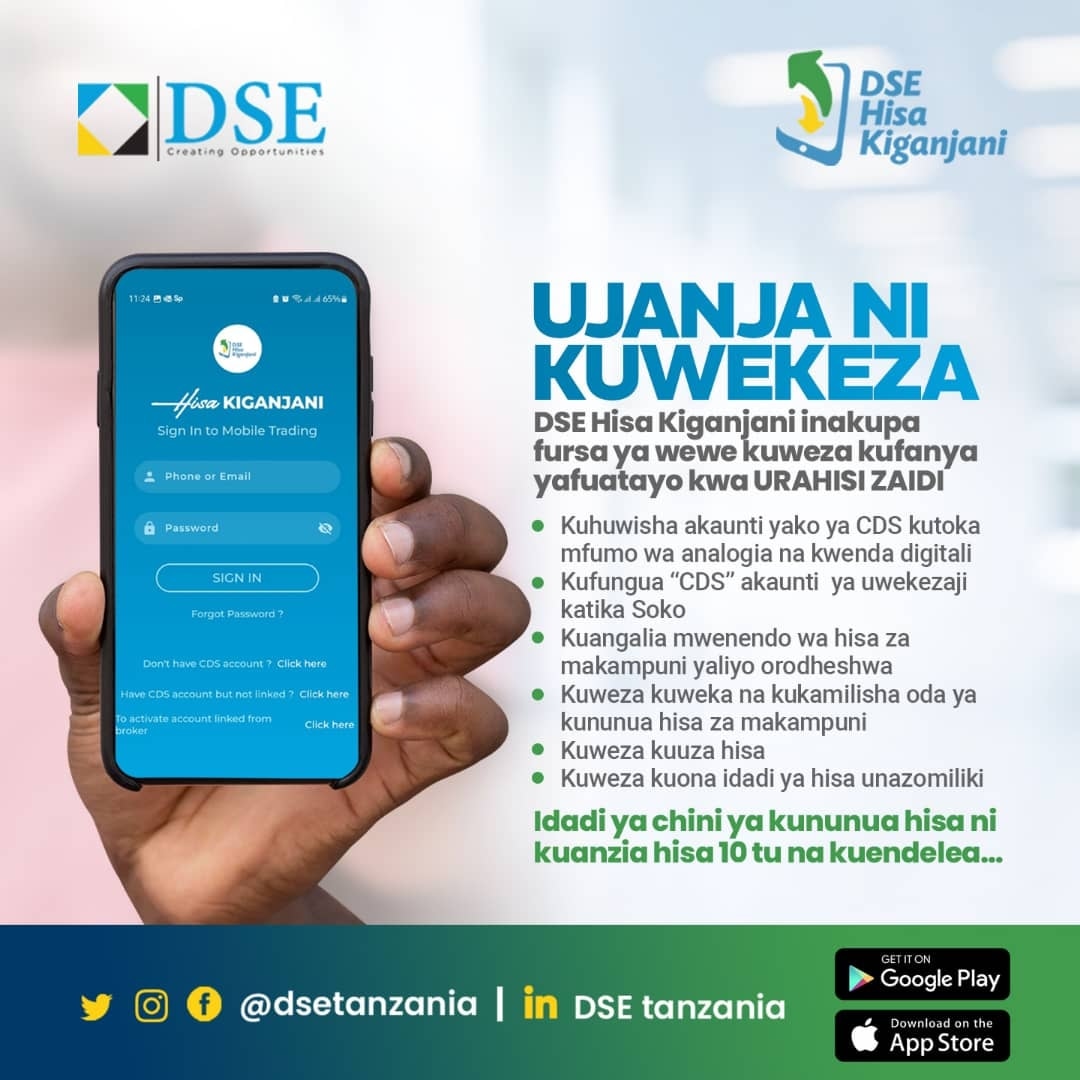 #DSEHisakiganiani #dseopportunities