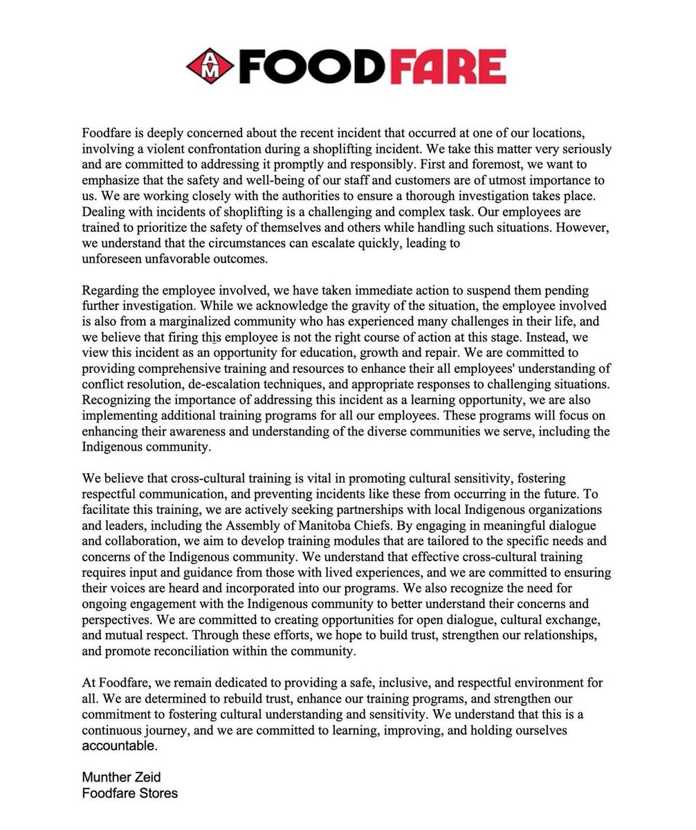 #Boycott #FoodFare Winnipeg,  #MuntherZeid #Zeid  and his family need to go out of Business. #Indigenous People stop supporting this type of #Character #Fake #GotCaught