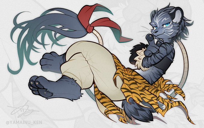 「tail ornament tail ribbon」 illustration images(Latest)