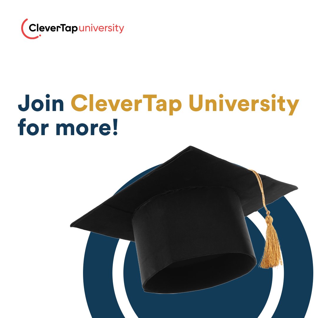 With stats showing over half of the global web traffic is on mobile, the answer quite literally is in your pocket! 📱 Start the #MobileEngagement course at #CleverTapUniversity and learn how to keep users glued to their screens. Enroll now: bit.ly/3zUGXhF