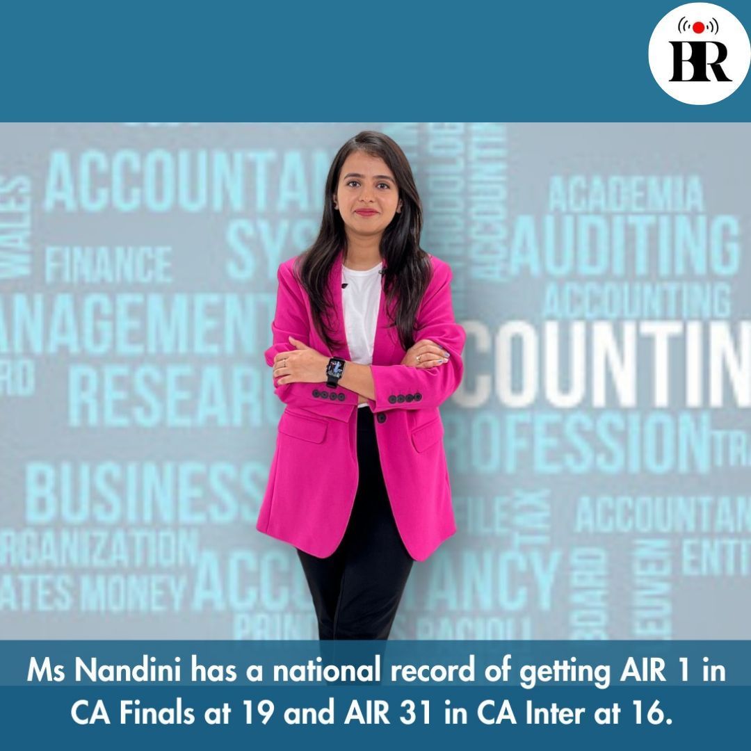 CA Record Holder: Nandini Agrawal's Inspiring Journey

Read More:-  buff.ly/3WnIRnV

#NandiniAgrawal #CharteredAccountant #RecordHolder #AIR1 #TedX #interview #NationalRecord #Keralanews #BusinessReviewLive #BRL #KeralaBusiness