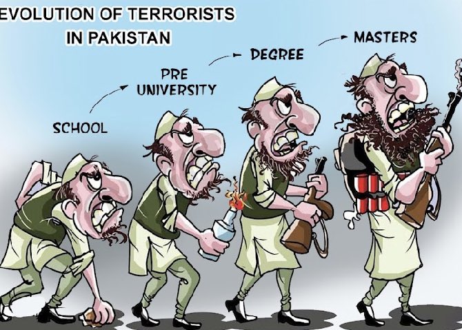 Terrorism cast its dark shadow from school corridors to university computers in Pakistan emphasising the urgent need for comprehensive countermeasures and resilient malevolent ways.
#EducationAgainstTerrorism