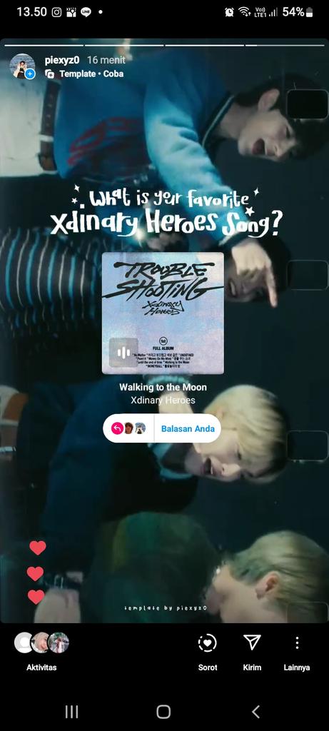 Aku abis bikin template gess, kalo ada yg mau pake boleh yahh😭🤏🏻, DUNIA HARUS TAU KALO LAGU XDINARY HEROES ITU SEBAGUSSS ITUUUUUU💥💥