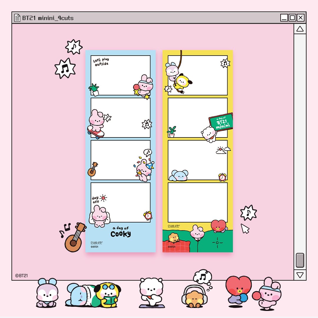 인생네컷 BT21 minini 프레임

안녕? 어떤 하루를 보내고 있니?
BT21 minini와 함께 하자!

🗓️ 4/30 - 7/1
📌 전국 인생네컷 매장 및 인생네컷 APP

#인생네컷 #life4cuts #lifefourcuts #BT21 #BT21minini #adayofBT21minini #코야 #알제이 #슈키 #망 #치미 #타타 #쿠키 #VAN