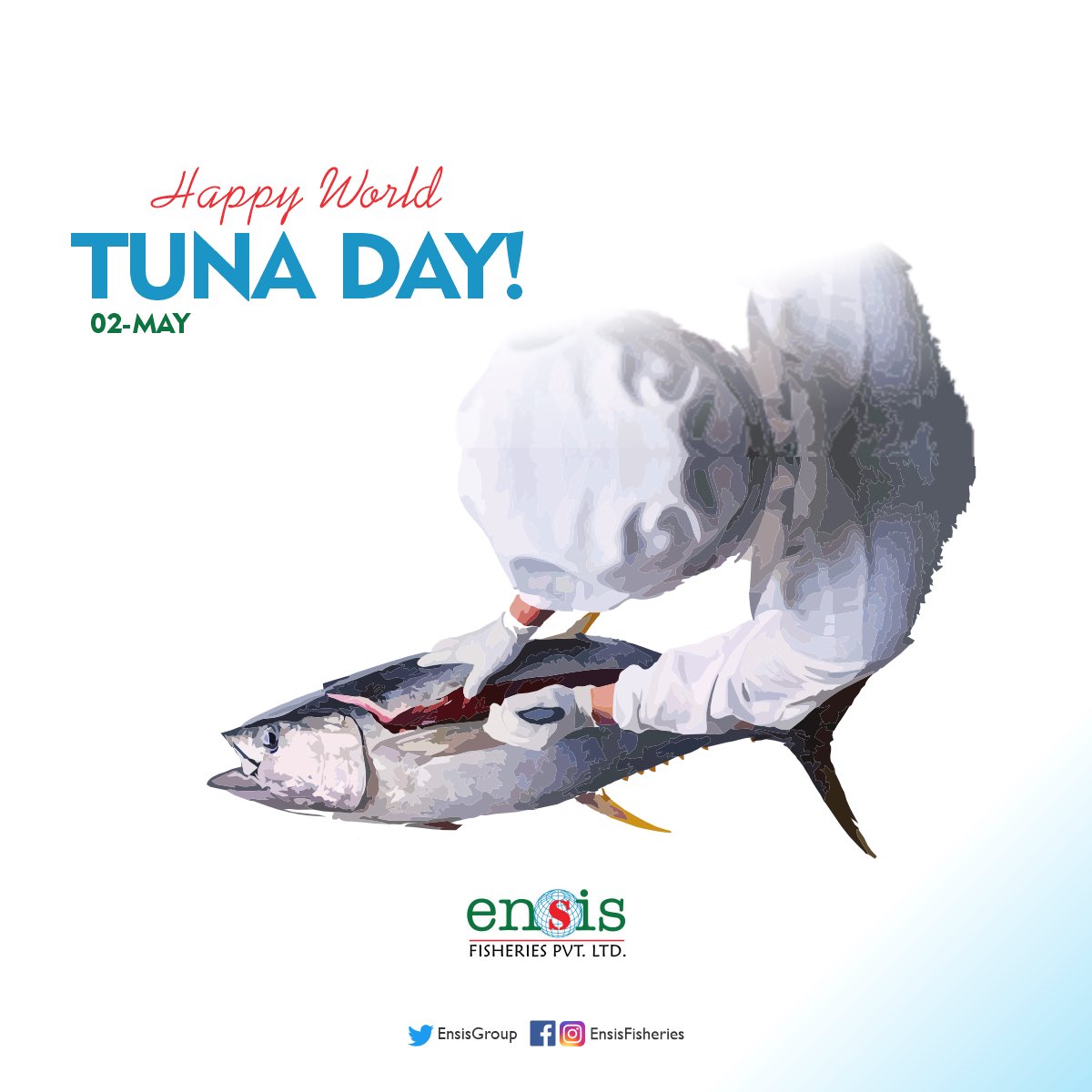 Happy World Tuna Day! 🌊🐟 

Let's celebrate sustainable fisheries and the vital role tuna plays in our oceans. 
Here's to protecting this incredible species for generations to come! 

#WorldTunaDay #SustainableFisheries