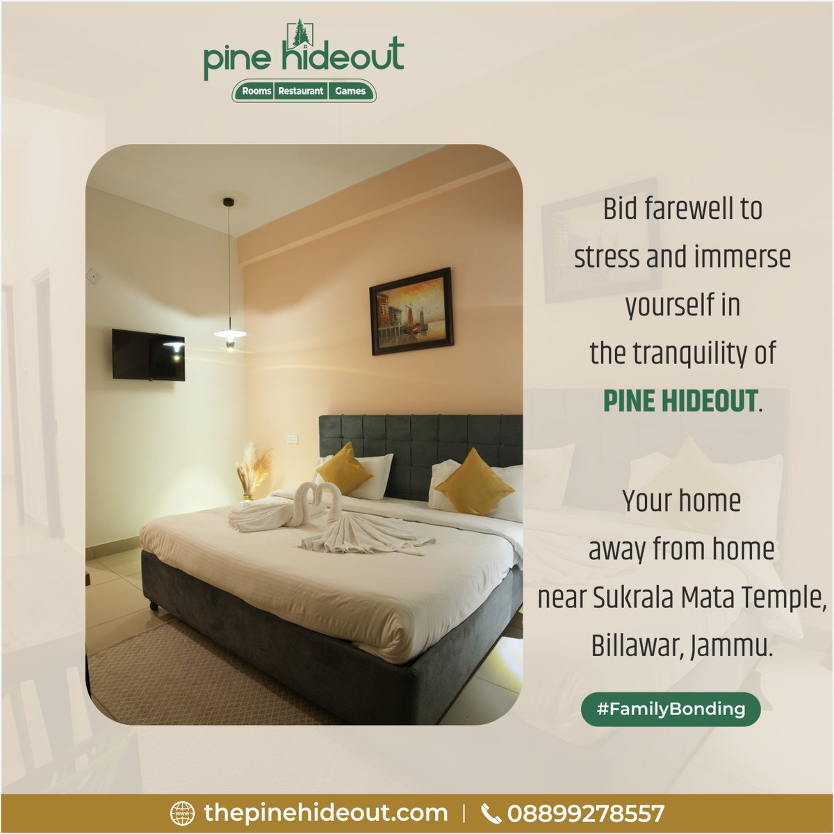 PHideoutSukrala's tweet photo. Bid farewell to stress and immerse yourself in the tranquility of Pine Hideout. Your home away from home near Sukrala Mata Temple, Billawar, Jammu.

#TranquilGetaway #FamilyMemories #farewall #pinehideout #homeaway #resort #photoshoot #jammu #kashmir #kathua #billawar #best https://t.co/cE1QuT3iHf