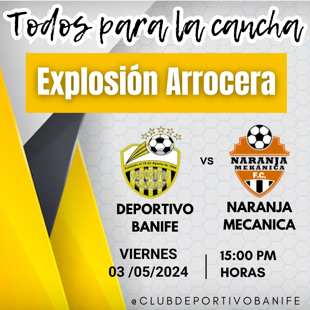 BanifeDaule's tweet photo. Este feriado disfrútalo con fútbol de alto nivel, te esperamos en la capital arrocera del Ecuador Daule. https://t.co/1ZbCqueI9q