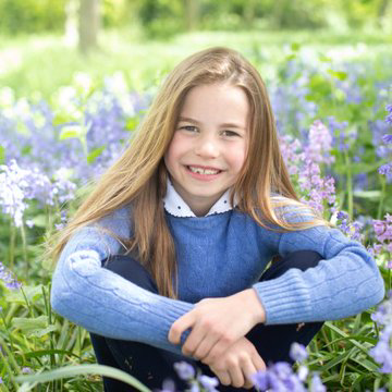 We wish Princess Charlotte a very Happy Birthday today on her 9th birthday, we hope she will enjoy celebrating with her family The Prince and Princess of Wales, Prince George and Prince Louis. #PrincessCharlotte is third in line to the throne ❤️