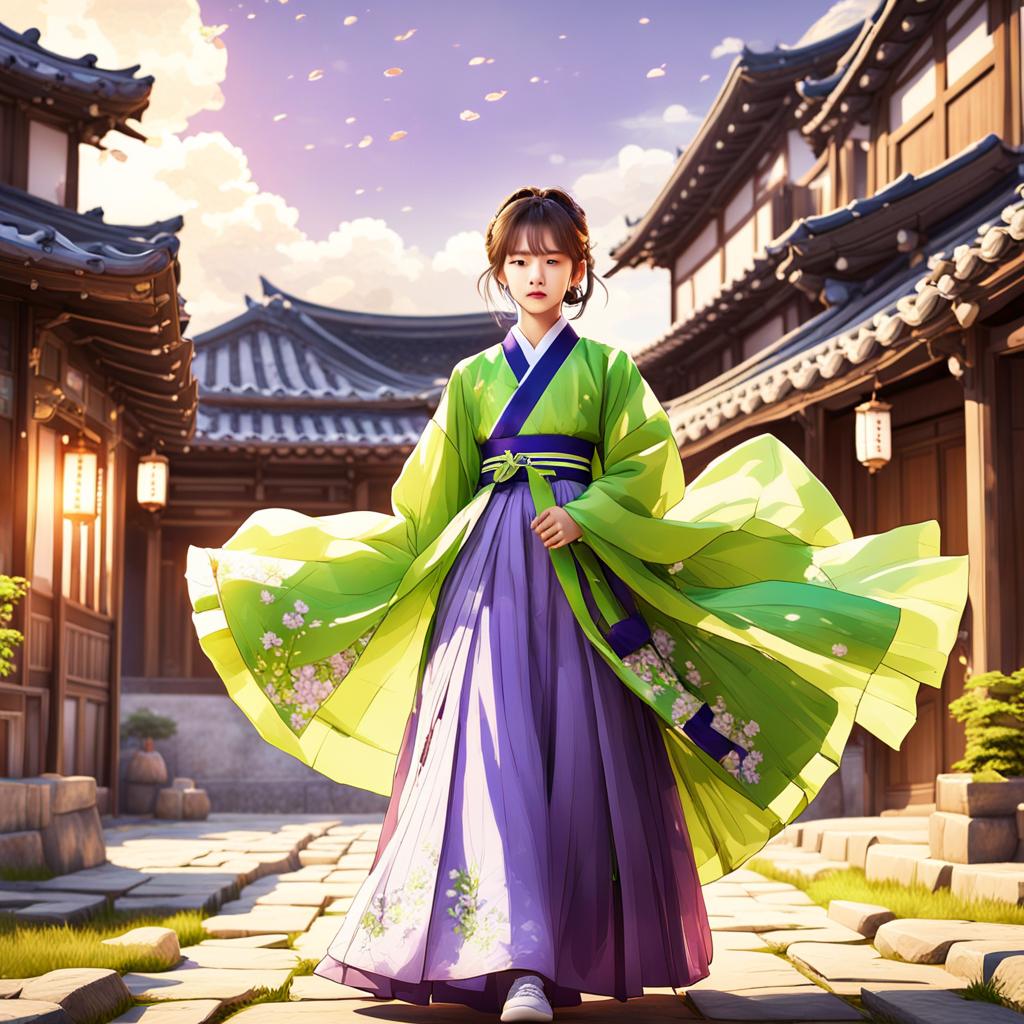 alonemarlanaal's tweet photo. "Yoo Jeongyeon from kpop group Twice in purple and Lime Green Hanbok with Lantern."- made with @NightCafeStudio 

#aiart #nightcafe #digitalart
#aiart #nightcafe #digitalart

#Jeongyeon #JeongyeonIndia
#Twice #TwiceIndia
#Once #OnceIndia
@JYPETWICE

https://t.co/RCVO2qdFn9 https://t.co/B2MAiyHq84