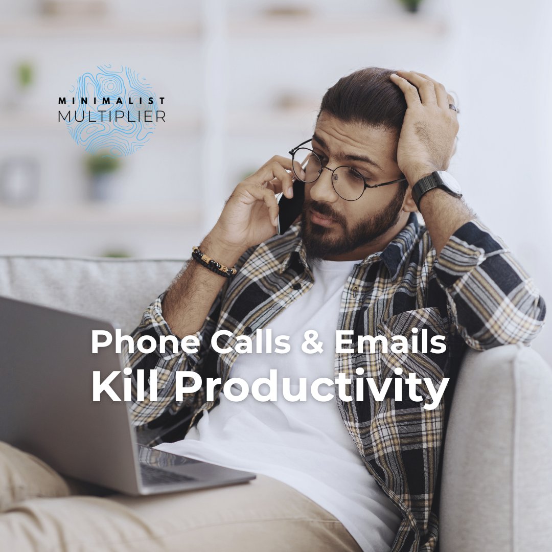 Phone Calls & Emails Kill Productivity

#ProductivityHacks #TimeManagement #WorkSmart
